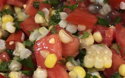 Fresh Corn Tomato Salad