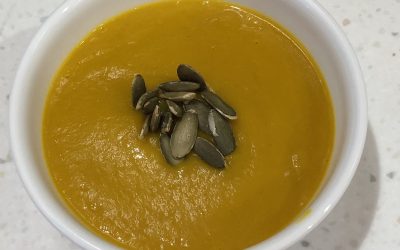 Butternut Squash Soup  (AIP, Paleo, dairy and gluten free)