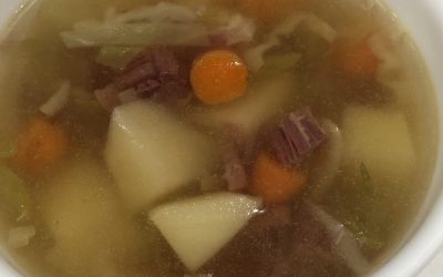 Corned Beef Soup and Amazing Stock That Requires No Extra Work, Time or Money