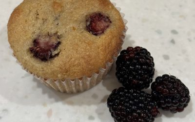 The Ultimate Guide to Whole Grain, Gluten Free Blackberry Muffins (tested dairy free and egg free options)
